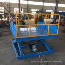 CE Approved utility cargo indoor scissor lift table/hydraulic stationary scissor lift